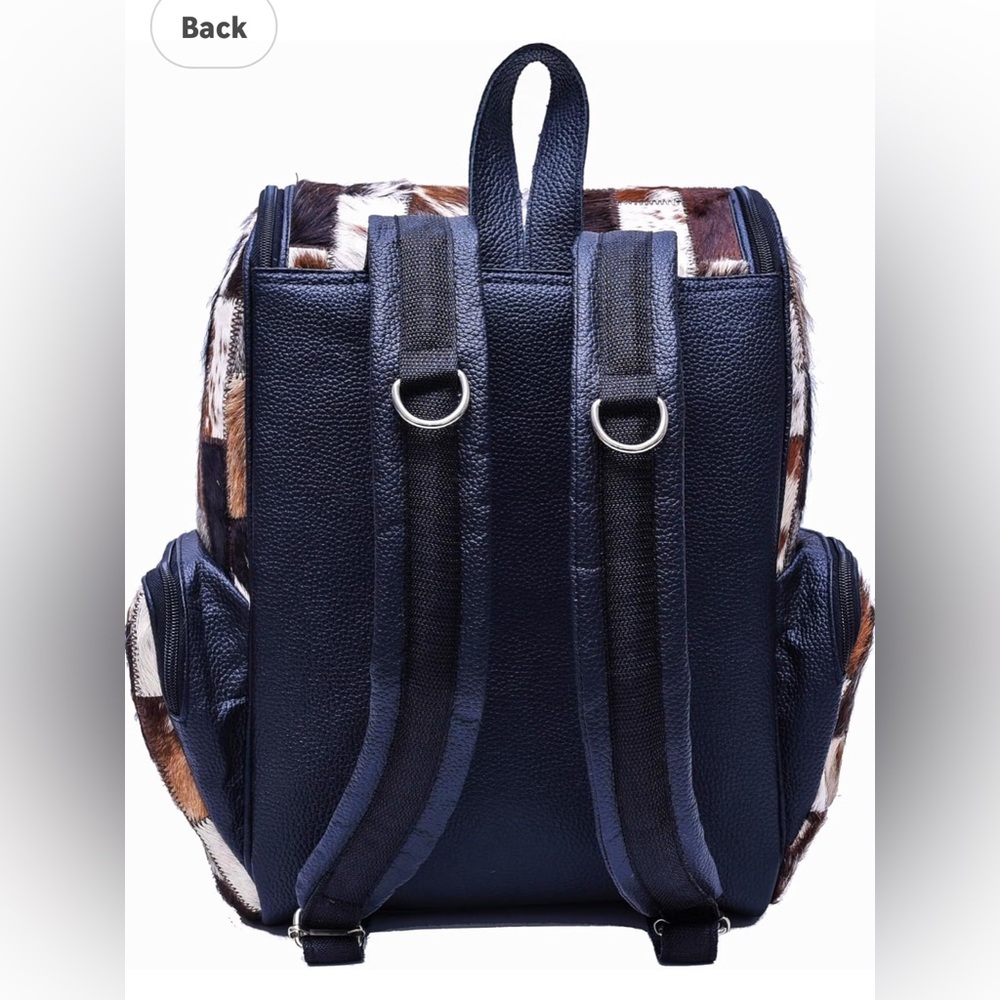Cowhide backpack - Picture 2 of 8